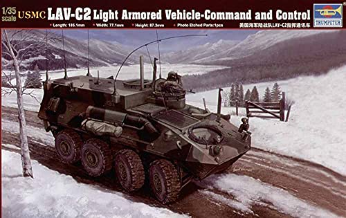 Trumpeter 1:35 Vehículo de comando blindado ligero USMC LAV-C2