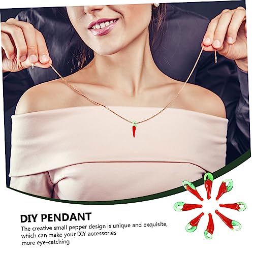 Perles piment pour fabrication de DIY charms bracelets jojofuny