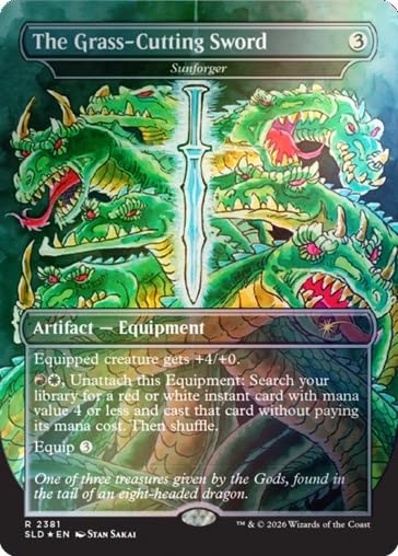マジック：ザ・ギャザリング MTG Secret Lair Stan Sakai Magic: The Gathering Secret Lair Featuring: Stan Sakai Foil