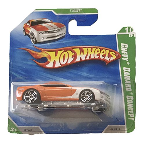 Hot Wheels 2010 Camaro Convertible Concept (Silver & Blue Hotchkis) #109/214, HW Performance #3/10 (Short Card)