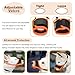 HEELE Dog Muzzle,Soft Nylon Muzzle Anti Biting Barking Chewing,Air Mesh Breathable Drinkable Adjustable Loop Pets Muzzle for Small Medium Large Dogs 4 Colors 4 Sizes (Orange, M)