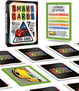 100 PICS Smart Cards Countries - Card Game with Matching Pairs, Snap, Trumps, Rummy, Happy Families (7 Games To Play), Travel Game, Gift, Stocking Filler