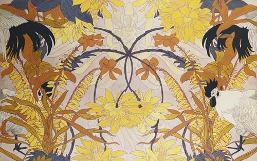 Affiche le Coq de Georges De Feure décoration murale moderne pour le salon