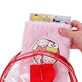 Toyland® Hello Kitty And Friends Pink Fluffy Diary Set - Fluffy Diary, 3 Mini Gel Pens, And Stickers - Girls Stationery Gift Set - Diaries, Journals & Notebooks - Ages 3+ - Image 7