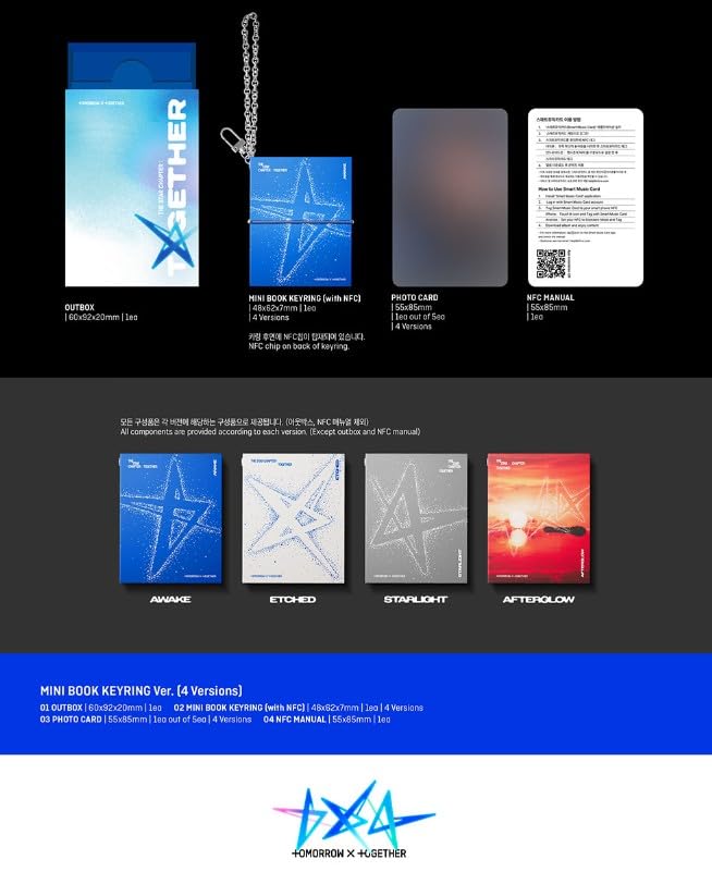 TXT ボムギュ TOGETHER ミニブック キーリング コンプ TXT - 4th Full Album The Star Chapter: TOGETHER (Mini Book