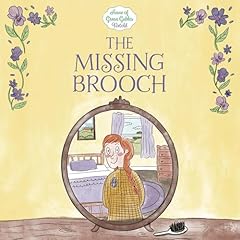 Diseño de la portada del título The Missing Brooch