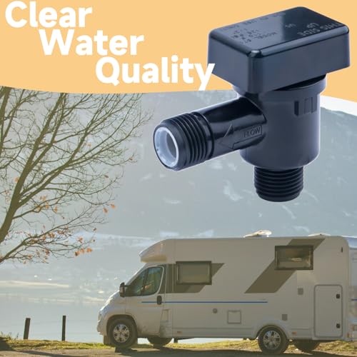 Image of RV Vacuum Breaker Check Valve Replacement for 571-VAC-CHK-A Breaker Camper RV Flush Backflow Preventer to on Black Tank System Prevent Leaking Improve Freshwater