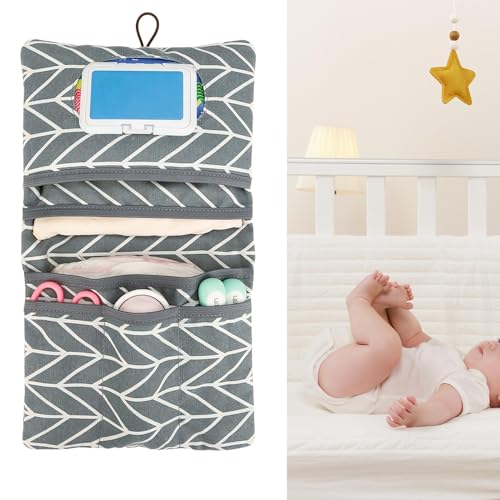 Bolso mini organizador para pañales y accesorios miniatura 5