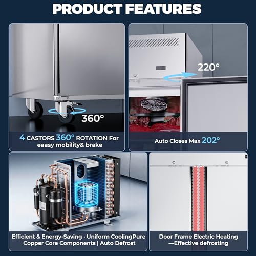 True commercial refrigerator reach-in