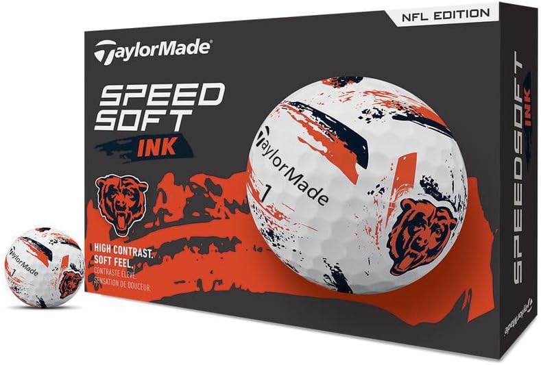 TaylorMade Golf Speed Soft Ink NFL