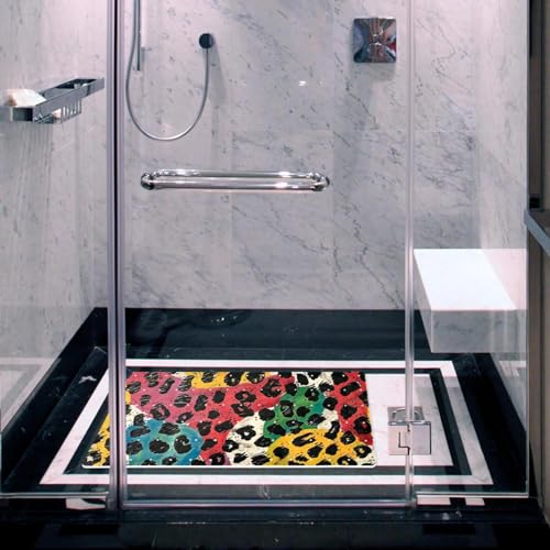 Tapis de bain séchage rapide à ventouses et drainage optimal - 7