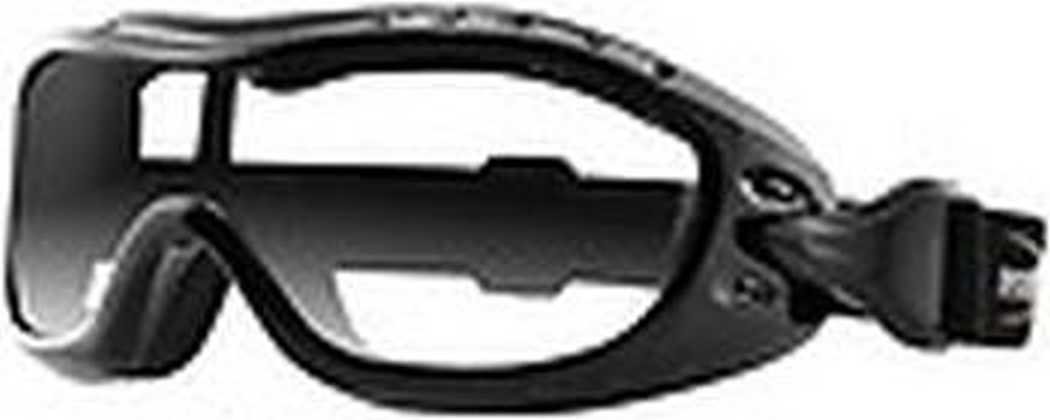 Goggle Bobster Night Hawk Windproof Motorcycle Goggles Black Clear Lens