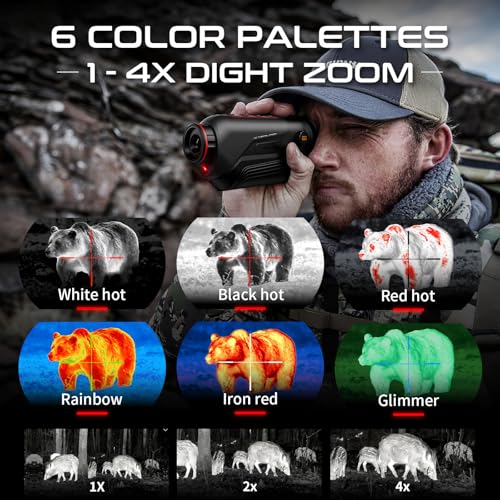 image for GOYOJO G210 Thermal Monocular, 256x192 (25 Hz) Thermal Imaging Monosco