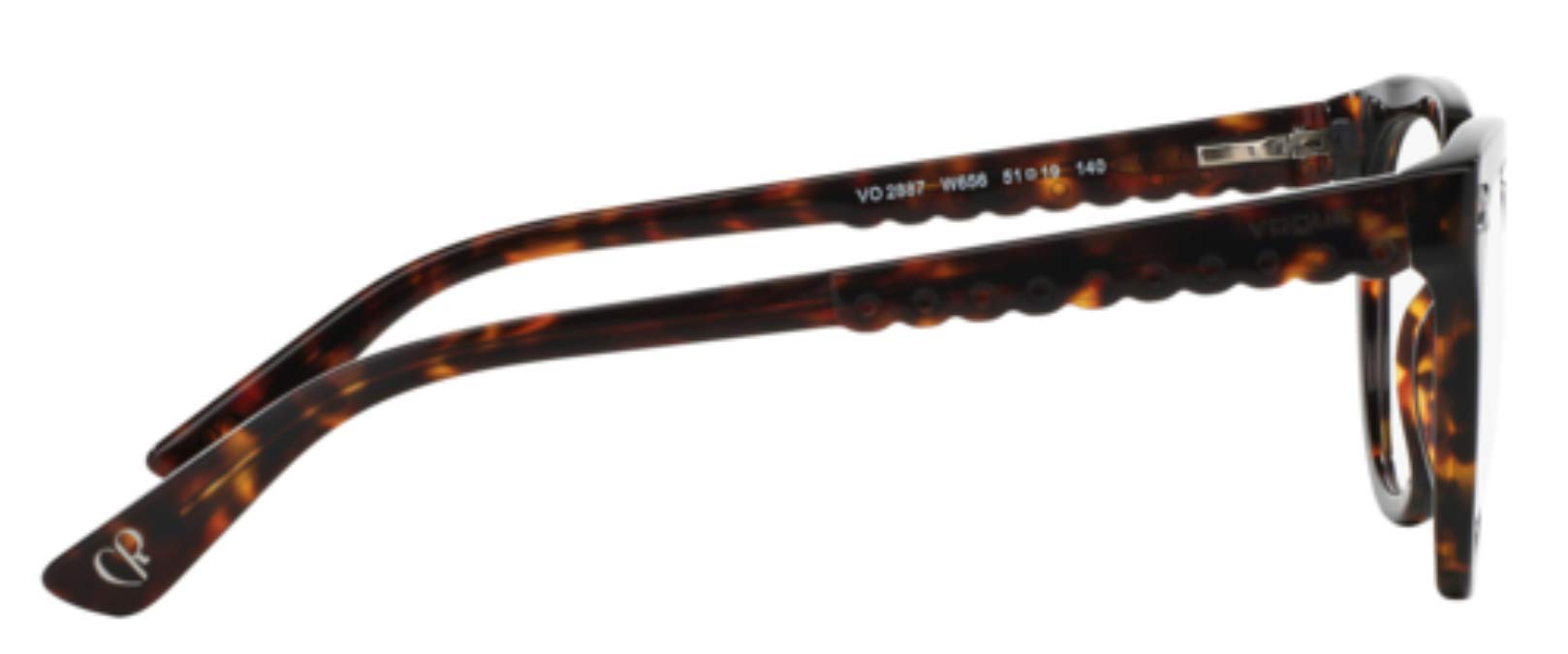 Óculos De Grau Vogue Charlotte Ronson VO2887 W656 Tam.51  display picture 1
