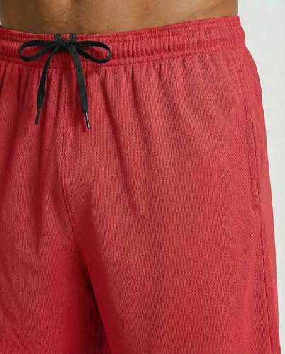Image of Real Essentials 5 Pack: Men's 9 inch Mesh Shorts - Athletic Gym, Workout, Basketball, Running, Casual Lounge Activewear Pockets