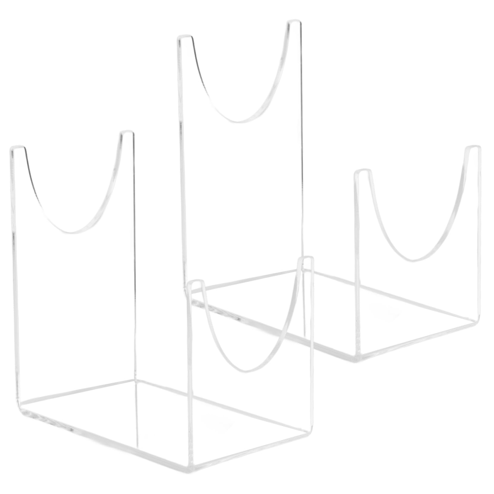 Wakauto 2 Acrylic Sword Stand Display Stands for Shofar Sword Holder Desk Display