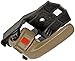 Dorman 91004 Interior Door Handle Compatible with Select Toyota Models, Beige; Textured