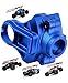 Rcarmumb Alloy Differential Yoke Diff Cover Case Upgrades for 1/10 Arrma Granite/Senton/Vorteks/Big Rock 3S BLX &Mega550,1/10 Outcast/Kraton 4S BLX 4WD,1/8 Vendetta/Typhon 3s blx&Mega550,Navy Blue