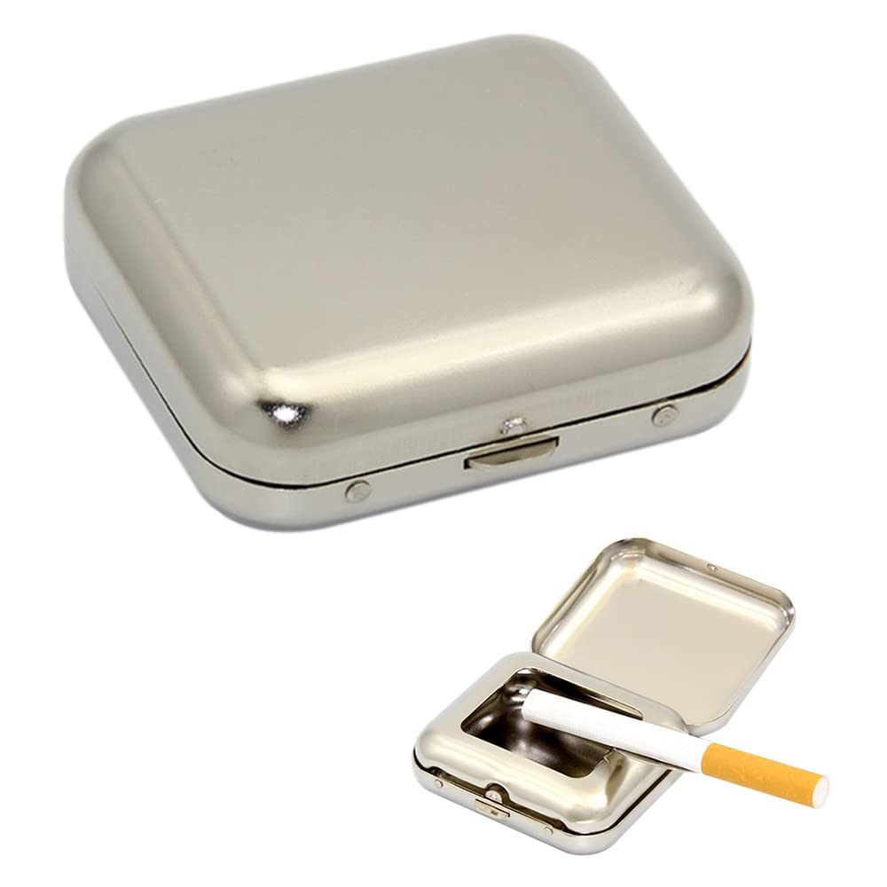 Taschenaschenbecher 3 Zoll - Winddichter Mini-Aschenbecher Für Unterwegs