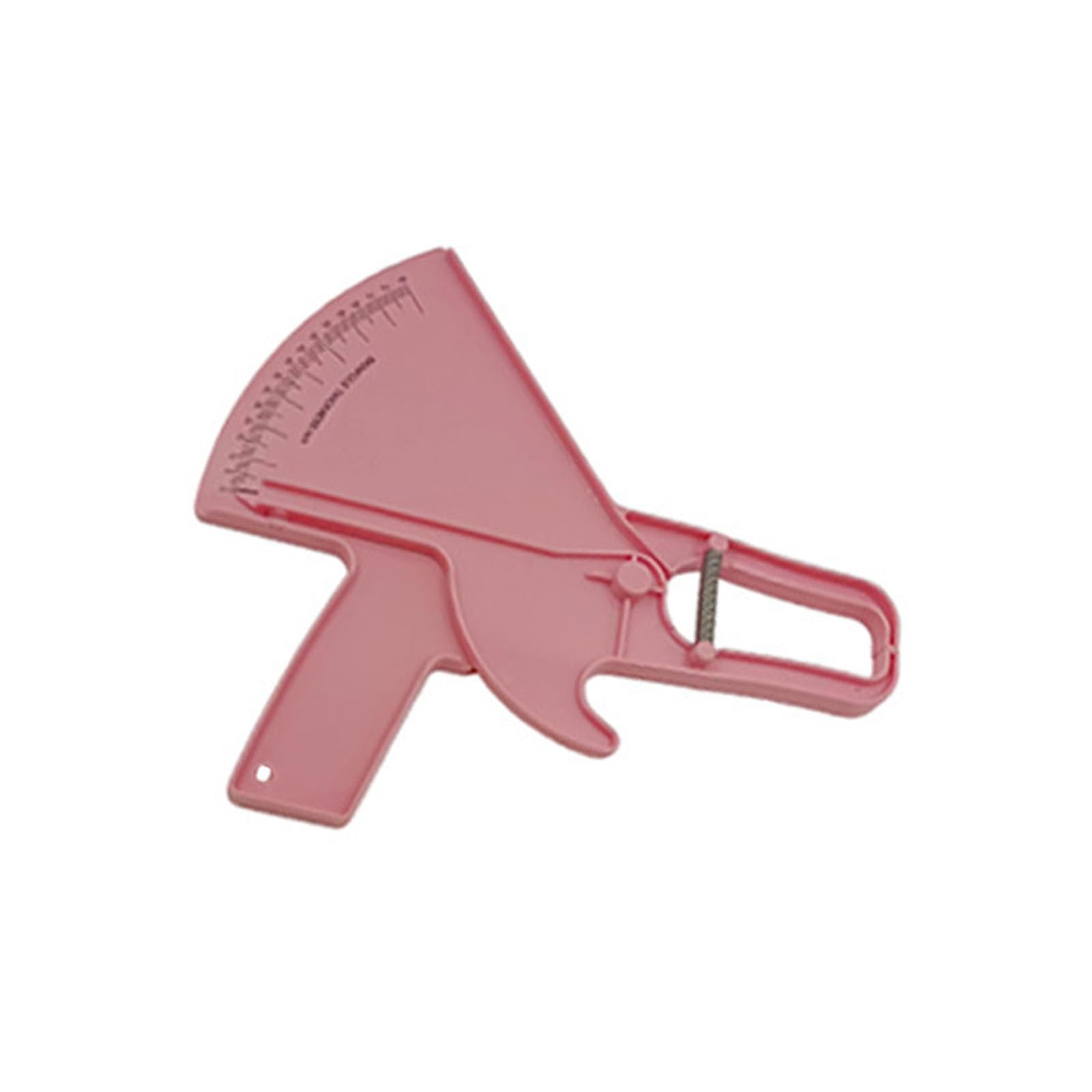Body Fat Caliper with Easy Read Scale for Fitness Measurement Lightweight ABS Fat Caliper for Accurate Body Composition
