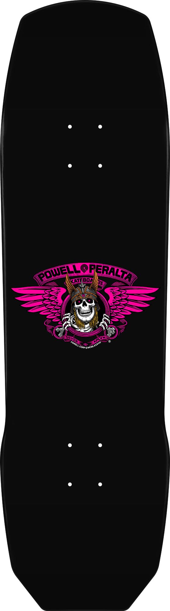 Powell Peralta Andy Anderson Heron 7-lagiges Ahorn-Skateboard-Deck, rosa Folie, 23,2 x 83,3 cm