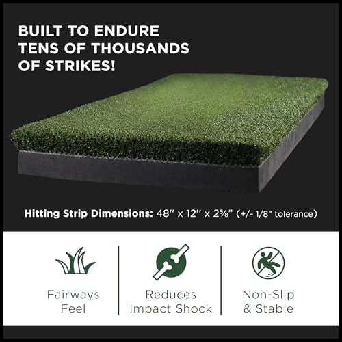 SIGPRO Replaceable Golf Hitting Strips – Pro-Grade Mat