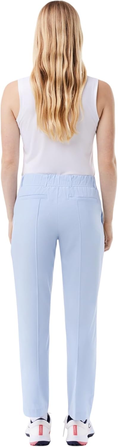 Lacoste Women's Sport Slim Fit Uv Protect Stretch Golf Pants