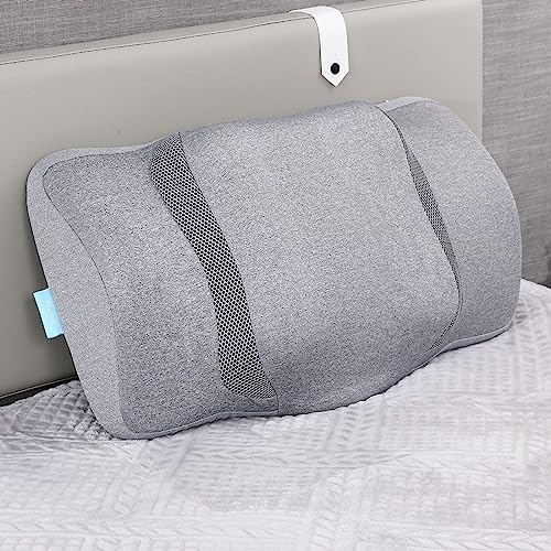 BedsPick Memory Foam Pillow, Firm Side Sleeper Pillows for Adults, Contour Ergonomic Pillows for Pain Relief, Cooling Neck Pillow for Bed with Ventilated and Washable Cover, Room Essentials
