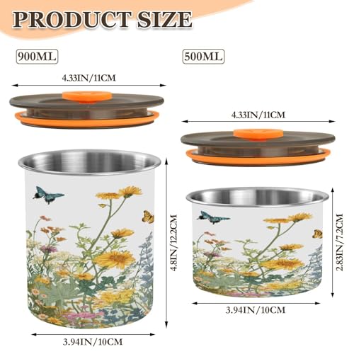 Envase hermético acero inoxidable para café 30oz miniatura 2