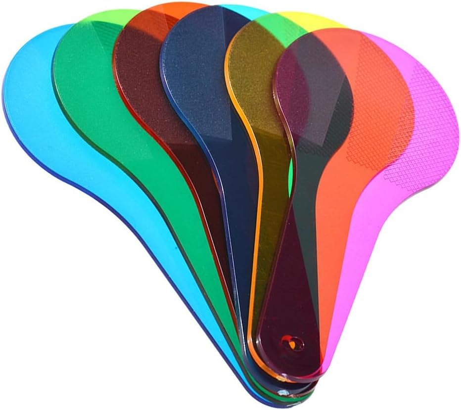 ULTECHNOVO Color Paddles - 12-Piece Set For Kids, Color Mixing Educational Toys For Preschool Science