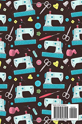 Notebook: Sewing Accessories Funny Hilarious Sewing Novelty Gift for Her / Blank Lined Travel Notebook To Write In For Notes, Diary, & Notepad image 3