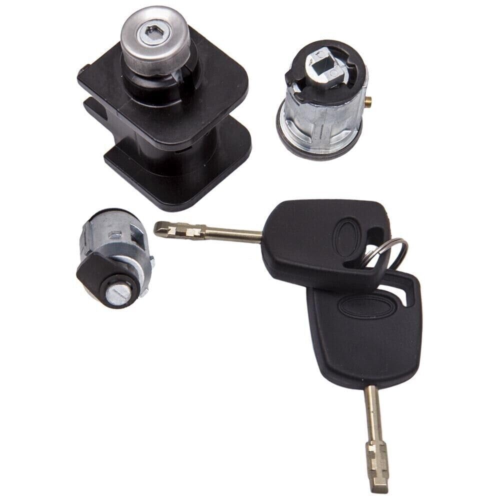 Serrure De Porte 2 Clés Pour Ford Transit Connect 2006- Kit Neiman Barillet