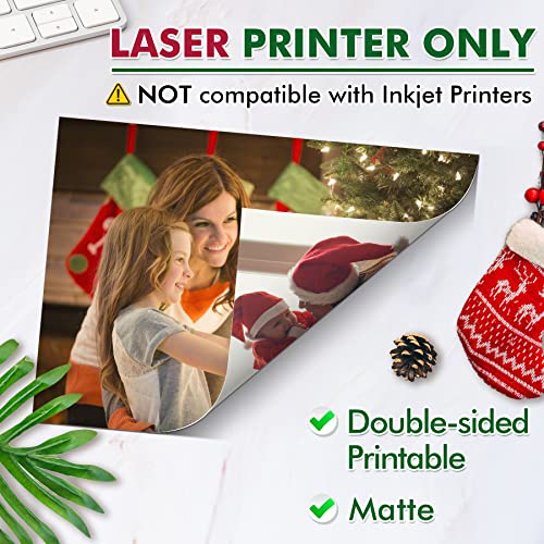 Koala Waterproof Paper For Laser Printer, Tearproof Printer Paper, Matte Double Sided Printable White Film 8.5X11 In 25 Sheets For Printing Backpacking Maps #TOP1