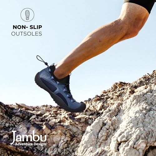 Jambu Conforto e durabilidade incomparáveis masculinos, solas All-Terra para tração, cabedal resiste
