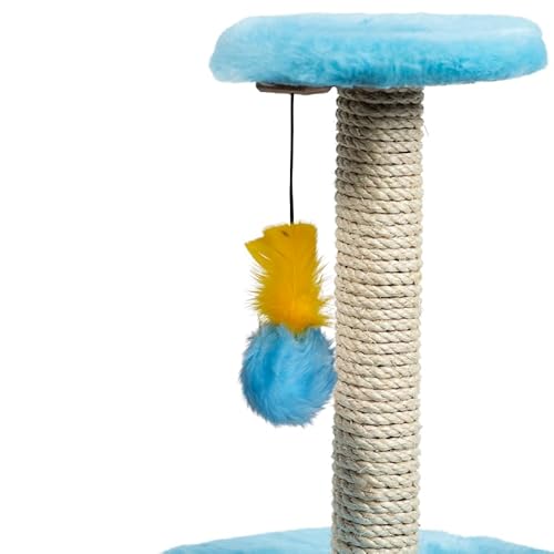 Arranhador Para Gatos Poste Com Brinquedo