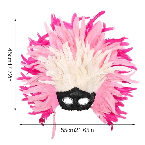 Masque de carnaval confortable pour couple évitant la transpiration - 4