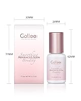 Vista 9 de Pegamento de extensiones de pestañas transparente para extensiones de pestañas de 1-2 segundos, secado rápido y retención – 7 semanas