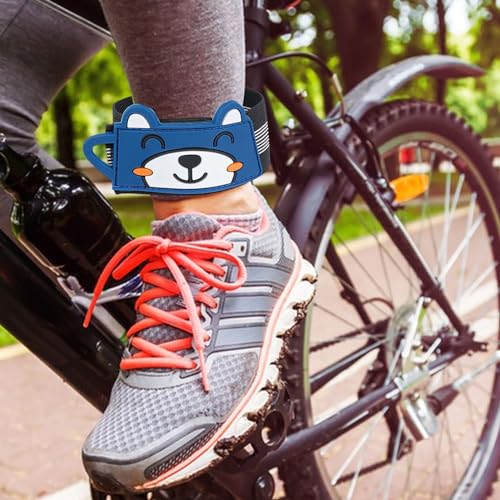 Correias para pernas de bicicleta - Cinto de segurança para bicicleta,Alça de perna no tornozelo, ci