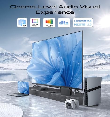 image for acer HDMI Switch 5 in 1 Out [4K@60Hz, HDMI 2.0, HDCP 2.3, HDR] Switche