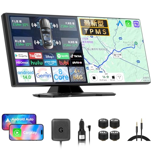 Amazon.co.jp: 【業界初・タイヤ空気圧センサー・Carplay】NZACE
