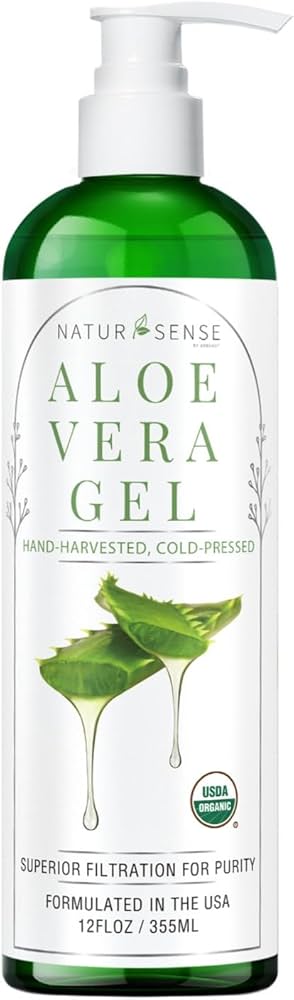 Amazon.com : NaturSense USDA Organic Aloe Vera Gel from 100% Pure
