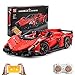 Sungvool Técnica 1: 8 Lambo Veneno Racing Building, aplicación y 2,4 GHz, coche de carreras teledirigido para niños y adultos, compatible con Lego Technic (2538 piezas)