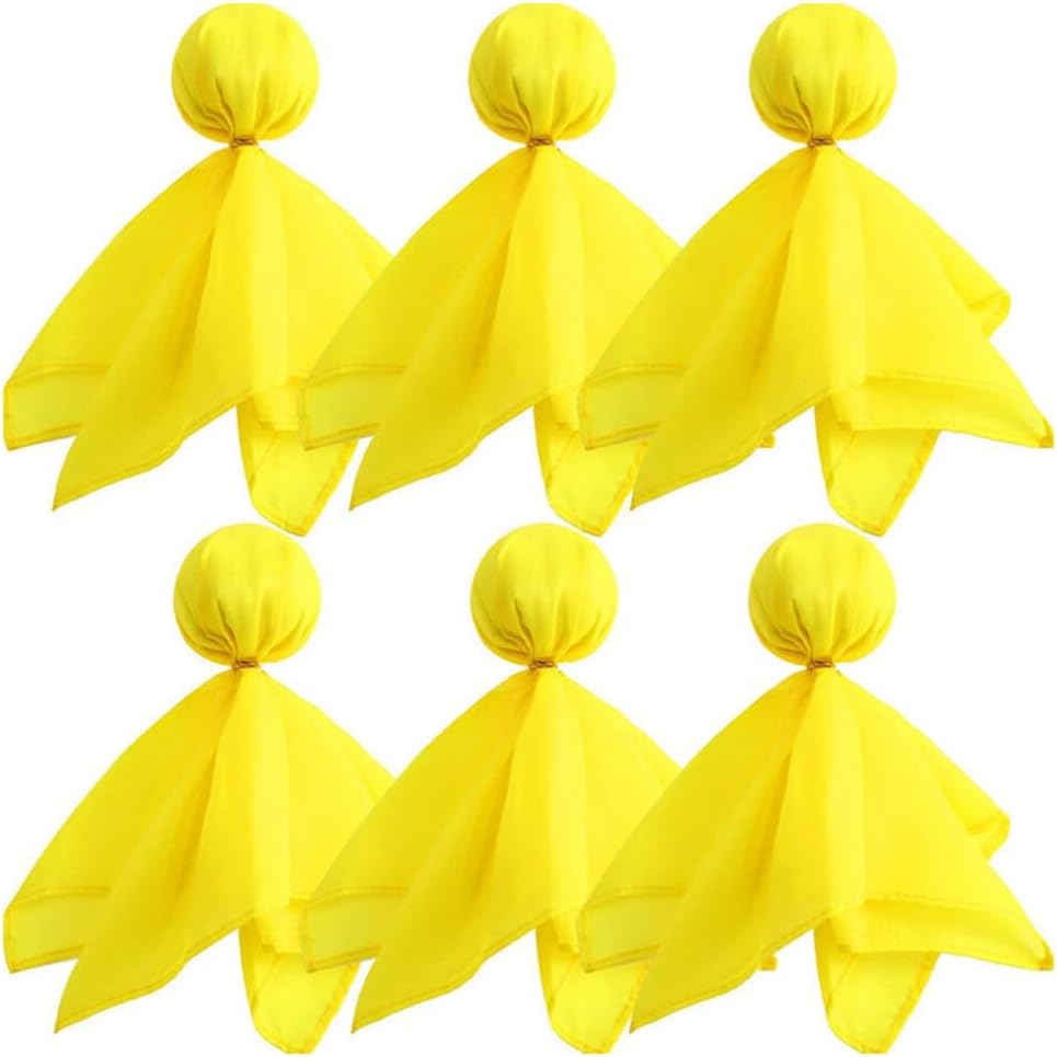BESPORTBLE 6pcs Lightweight Soccer Penalty Flags Tossing Flags for Football Games Easy Outdoor Events and Referee Use