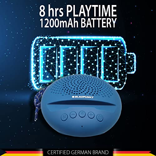 Image of Blaupunkt Wireless Bluetooth Speaker with Deep Bass & Mobile Stand (Blue) (BT03 BL)