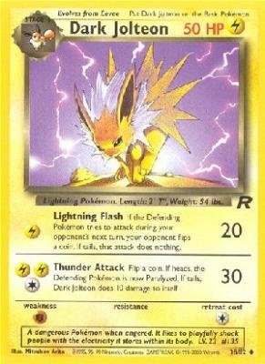 Dark Jolteon - Team Rocket - 38 [Toy]