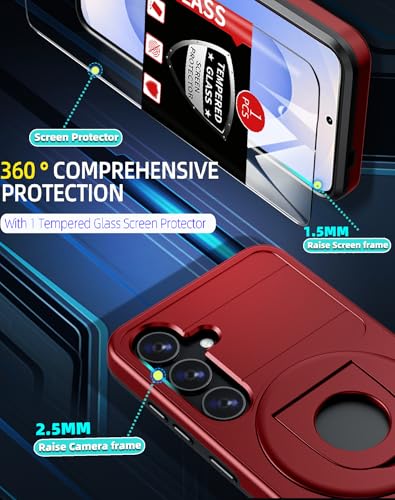 Coque Samsung S25 Plus MagSafe transparente antichoc avec verre trempé