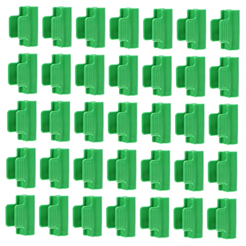 GALPADA Morsetti per Pellicola per Coperture 40 Pezzi Clip a Scatto per Coperture Fissaggio Pellicola e Rete Parasole Leggeri Plastica Robusta per Giardinaggio e Agricoltura