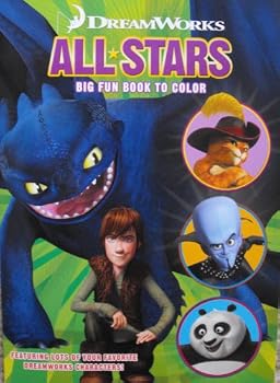DreamWorks All Stars Big Fun Book to Color (Coloring & Activity Book)