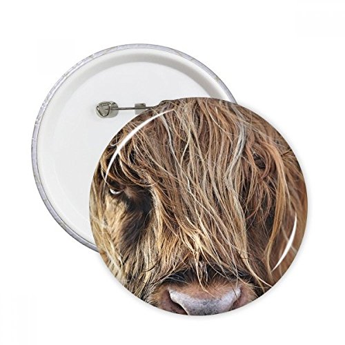 Pins rond buffle DIYthinker : parfait pour personnaliser un sac à dos d'explorateur