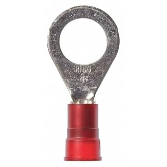Scotchlok Ring Nylon Insulated, MN8-14R/SX Pack of 10